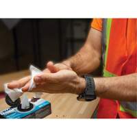 Lingettes nettoyantes emball&eacute;es individuellement, 12 lingettes, 8" x 9-1/2" Dufferin Supply