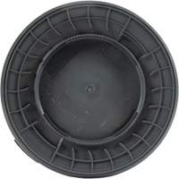 Garbage Bin, Polyethylene, 32 US gal. Dufferin Supply