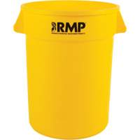 Garbage Bin, Polyethylene, 32 US gal. Dufferin Supply