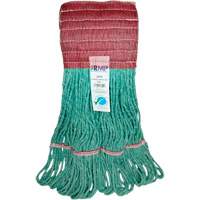 Wide-Band Mop Head, Antimicrobial/Floor Finishing/Specialty, Cotton/Rayon/Synthetic, Loop Style Dufferin Supply