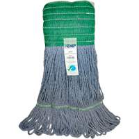 Wide-Band Mop Head, Antimicrobial/Floor Finishing/Specialty, Cotton/Rayon/Synthetic, Loop Style Dufferin Supply