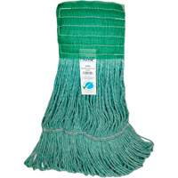 Wide-Band Mop Head, Antimicrobial/Floor Finishing/Specialty, Cotton/Rayon/Synthetic, Loop Style Dufferin Supply