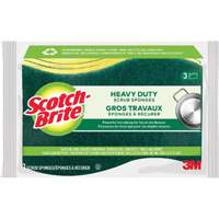 &eacute;ponge &agrave; r&eacute;curer pour les travaux intenses Scotch-Brite, &agrave; r&eacute;curer, 2-3/5" la x 4-2/5" l Dufferin Supply