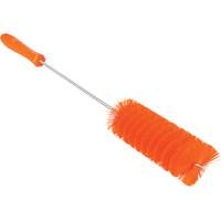 Tube Brush, Medium Bristles, 19-7/10" Long, Orange Dufferin Supply