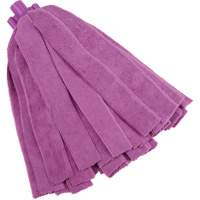 Socket Mop, Purpole, Microfibre, Cut Style Dufferin Supply