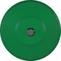 Brosse ronde HyDrive pour perceuse, Soies Tr&egrave;s ferme, Longueur de 3-1/10", Vert Dufferin Supply
