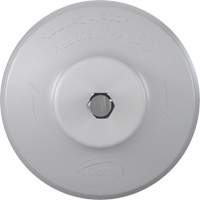 Brosse ronde HyDrive pour perceuse, Soies Tr&egrave;s ferme, Longueur de 3-1/10", Blanc Dufferin Supply