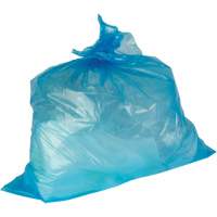 Industrial Garbage Bags, Strong, 26" W x 36" L, 0.9 mils, Blue, 45 L (12 Gal.) Capacity Dufferin Supply