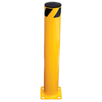 Butoir de s&eacute;curit&eacute;, Acier, 36" h x 5,5" la, Jaune Dufferin Supply