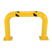 Garde-corps &agrave; profil &eacute;lev&eacute; pour machines, 3' la x 2' h, Jaune Dufferin Supply