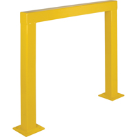 Safety Guards, 4' W x 3.5' H, Yellow Dufferin Supply