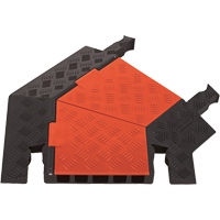 Protecteur de c&acirc;ble pour usage g&eacute;n&eacute;ral &agrave; 5 canaux Guard Dog, virage &agrave; droite Dufferin Supply
