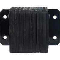 Butoirs de quai lamell&eacute;s, Horizontal, Caoutchouc, 12" la x 4" p x 10" h Dufferin Supply