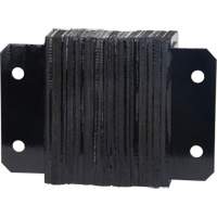 Butoirs de quai lamell&eacute;s, Horizontal, Caoutchouc, 12" la x 4" p x 10" h Dufferin Supply