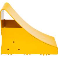 Ice Chocks, Steel, Yellow, 8-1/16" W x 10-5/8" D x 8-13/16" H Dufferin Supply