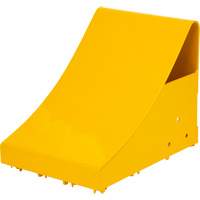 Ice Chocks, Steel, Yellow, 8-1/16" W x 10-5/8" D x 8-13/16" H Dufferin Supply