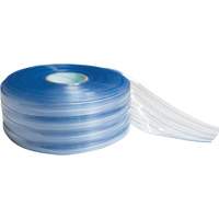 Low-Temperature Ribbed Strip Curtain, 164' x 8" x 0.08" Dufferin Supply