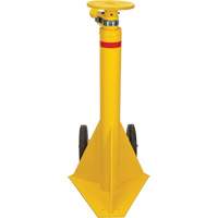 100,000 lbs. Static Capacity Ratchet Trailer Jack, 20 tons Lift Capacity Dufferin Supply