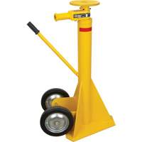 100,000 lbs. Static Capacity Ratchet Trailer Jack, 20 tons Lift Capacity Dufferin Supply