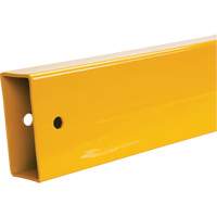 Lift-Out Guard Rail, Steel, 3' L x 4" H, Safety Yellow Dufferin Supply