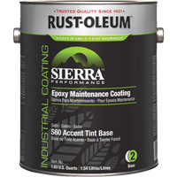 Sierra Performance S60 Water-Based Epoxy Maintenance Coating Accent Base, Gallon, Tint Base Dufferin Supply