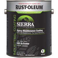 Sierra S60 Water-Based Epoxy Maintenance Coating Part 1 Activator, Gallon Dufferin Supply
