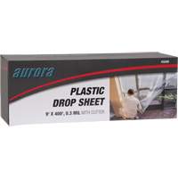 Toile de protection, 400' lo x 9' la, Plastique Dufferin Supply