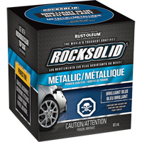 RockSolid&reg; Metallic Powder Additive, 60 mL, Bottle, Brilliant Blue Dufferin Supply