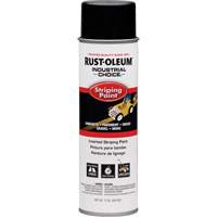 S1600 System Inverted Striping Paint, Black, Aerosol Can Dufferin Supply