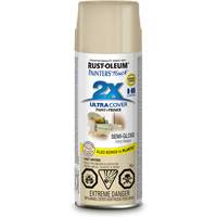 Peinture &agrave; pouvoir couvrant &eacute;lev&eacute; Painter's Touch, Blanc bisque d'ivoire, Semi-brillant, Canette a&eacute;rosol Dufferin Supply