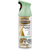 Peinture-&eacute;mail et couche de fond Universal, Vert menthe contemporaine, Brillant, Canette a&eacute;rosol Dufferin Supply