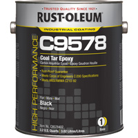 C9578 System Coal Tar High Solids Epoxy Base Component, Black, Gallon Dufferin Supply