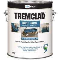 Tremclad&reg; Water-Based Rust Paint, 3.78 L, Gallon, Black Dufferin Supply
