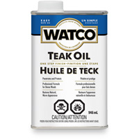 Huile de teck Watco, 946 ml, Transparent, Transparent Dufferin Supply