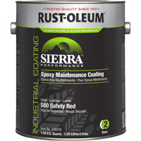 Sierra Performance S60 Maintenance Coating Base Component, 1 gal., Water-Based, Gloss, Red Dufferin Supply