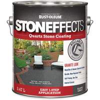 Stoneffects Quartz Stone Coating, 3.78 L, Water-Based, Textured, Grey Dufferin Supply