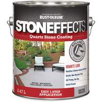 Stoneffects Quartz Stone Coating, 3.78 L, Water-Based, Textured, Grey Dufferin Supply