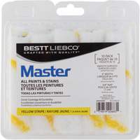 Master Yellow Stripe Mini Roller, 10 mm (3/8") Nap, 101.6 mm (4") L Dufferin Supply