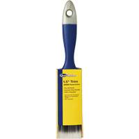 Quick Solutions Trim Brush, Polyester, Plastic Handle, 1-1/2" Width Dufferin Supply