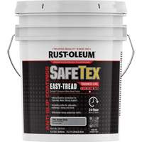 SafeTex&reg; Easy-Tread Acrylic Coating, 4 gal., Water-Based, Flat/Textured, Grey Dufferin Supply