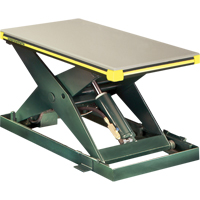 Hydraulic Backsaver Scissor Lift Table, Steel, 24" W x 48" L, 2000 lbs. Capacity Dufferin Supply