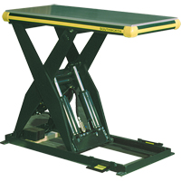 Hydraulic Backsaver Scissor Lift Table, Steel, 24" W x 48" L, 4000 lbs. Capacity Dufferin Supply