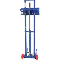 Gerbeur hydraulique &agrave; plateforme, M&eacute;canisme Pompe au pied, Capacit&eacute; de 400 lb, Levage max de 51-1/8" Dufferin Supply