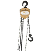 Heavy-Duty Gold Series Chain Hoist, 10' Lift, 2000 lbs. (1 tons) Capacity, Alloy Steel Chain Dufferin Supply