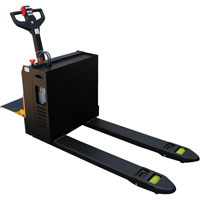 Transpalette &eacute;lectrique motoris&eacute; a/plateforme &agrave; conducteur debout, Capacit&eacute; 4500 lb, 48" lo x 30,25" la Dufferin Supply