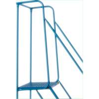CSA-Certified Rolling Step Ladder with Locking Step, 16 Steps, 30" Step Width, 144" Platform Height, Steel Dufferin Supply