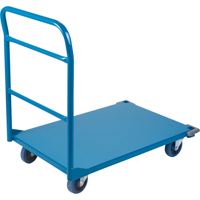 Shelf & Platform Truck, Steel, 24" W x 36" D x 40" H, 1300 lbs. Platform Capacity Dufferin Supply