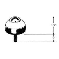 Billes de manutention en acier Dufferin Supply