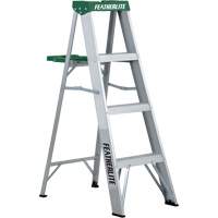 Commercial Duty Stepladders (2400 Series), 4', Aluminum, 225 lbs. Capacity, Type 2 Dufferin Supply