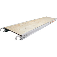 Work Platforms - Plywood Deck, Wood, 7' L x 19" W Dufferin Supply